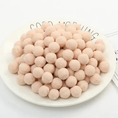 Pompoms 8/10/15/20/25/30mm Soft Pompons Colorful Fluffy Plush Craft DIY Pom Pom Fur Ball Pon Pon Home Decoration Kids Toys 10g Econic Blanks