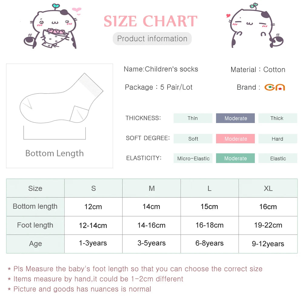 5 Pairs/Lot Children Socks Boy Girl Cotton Fashion Breathable Mesh Socks Spring Summer High Quality 1-12Years Kids Birthday Gift Quick Pick Grocers