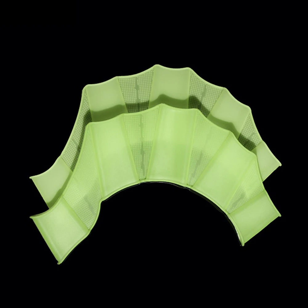 Silicone Swimming Fins Flipper Men Women Child Swim Pool Sport Professional Training Finger Hand Webbed Gloves Paddles Equipment Quick Pick Grocers