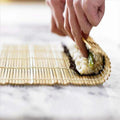 24*24CM Sushi Tool Bamboo Rolling Mat DIY Onigiri Rice Roller Chicken Roll Hand Maker Kitchen Japanese Sushi Maker Tools Quick Pick Grocers