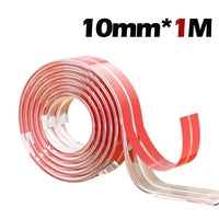 Transparent PVC Baby Protection Strip with Double-Sided Tape Anti-Bumb Kid Safety Table Edge Furniture Guard Corner L Protectors Purest Peak