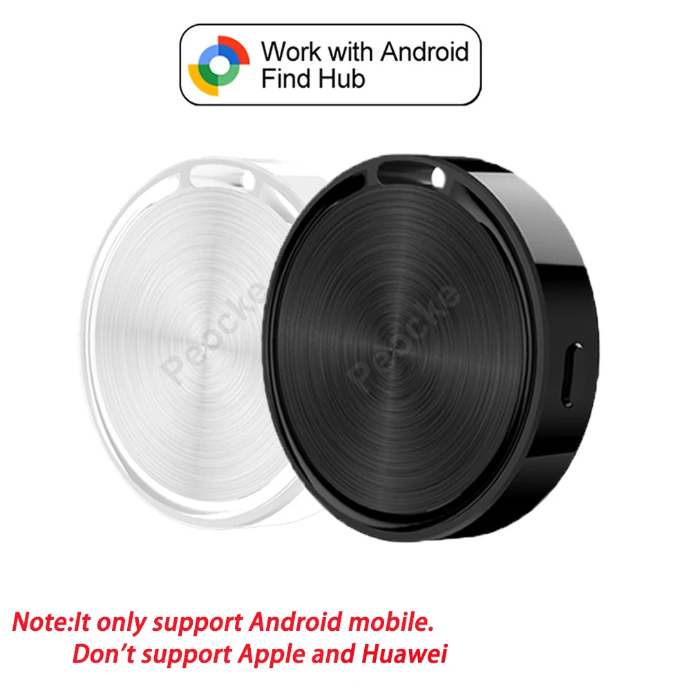 Mini Bluetooth Tracker For Android Work With Google Find Hub Device Key Finder Item GPS Locator for Pet Luggage Wallet Smart Tag Quick Pick Grocers