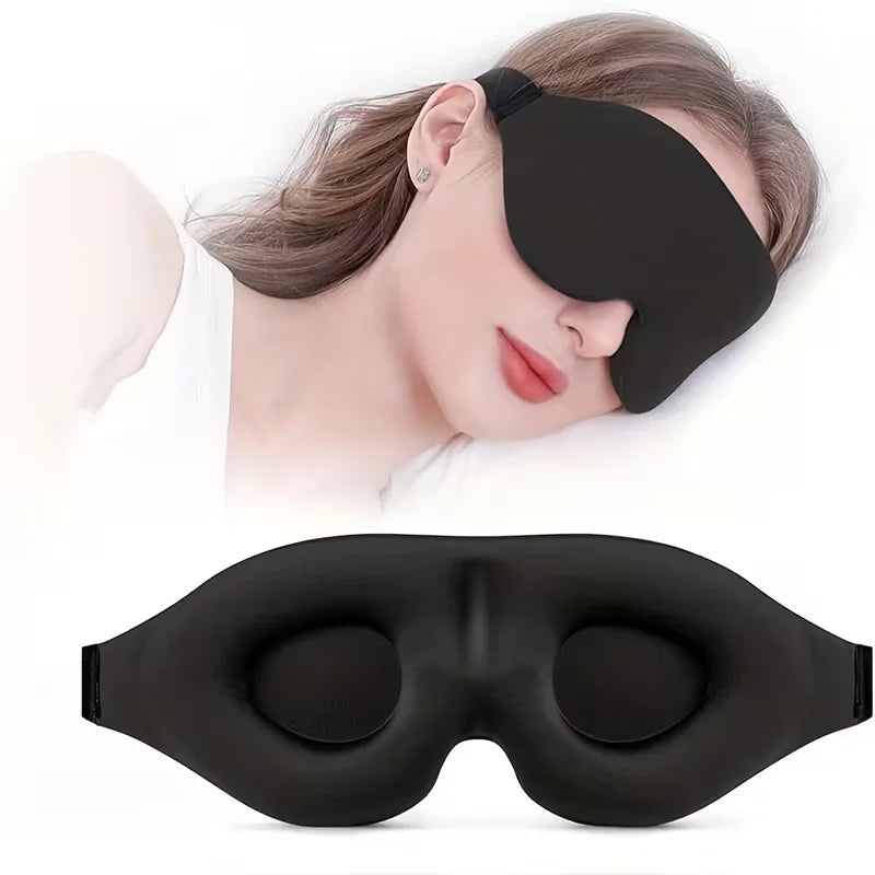 Super Soft 3D Sleeping Mask - Soft and comfortable eye mask, suitable for both men and women for travel and home use Quick Pick Grocers