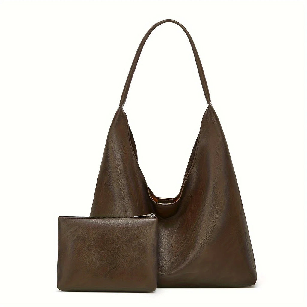 New Tote bag 100 hand bill of lading shoulder women's bag retro simple large bag Tote bag Econic Blanks