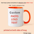 Personalised Your Photo Mug, Custom NAME IMAGE  Cup,Customize Coffee Mugs, Tea Cups, Mothers' day, Fathers' day Wedding Gift Quick Pick Grocers