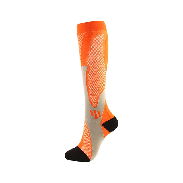 Compression Socks Varicose Veins Men's And Women's Sports Socks Football 20-30 Mmhg Elastic Anti Fatigue Pain Relief Wholesale Quick Pick Grocers