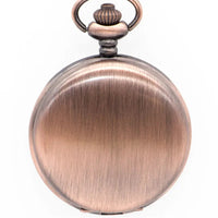 Silver Smooth Quartz Pocket Watch Mens Womens Necklace Clock Metal Stainless Steel Watches Pendant with Short Chain Gifts Quick Pick Grocers