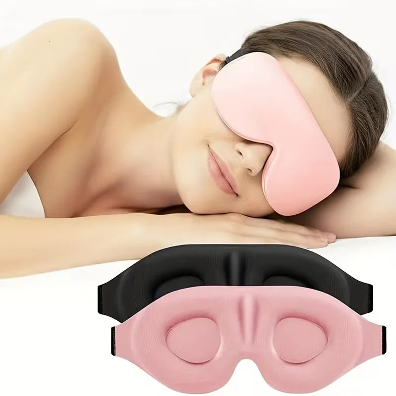 Super Soft 3D Sleeping Mask - Soft and comfortable eye mask, suitable for both men and women for travel and home use Quick Pick Grocers