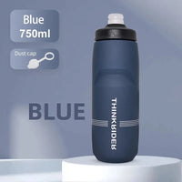 ThinkRider 620ml/750ml Bicycle Bottle MTB Road Bike Water Bottle Outdoor Sports Plastic Portable Large Capacity Drink Cycling Quick Pick Grocers