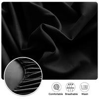 High Quality Fabric Fitted Sheet With Elastic Band Solid Color Mattress Sheet for King Queen Bed 150x200 180x200 200x220cm 1PC Quick Pick Grocers