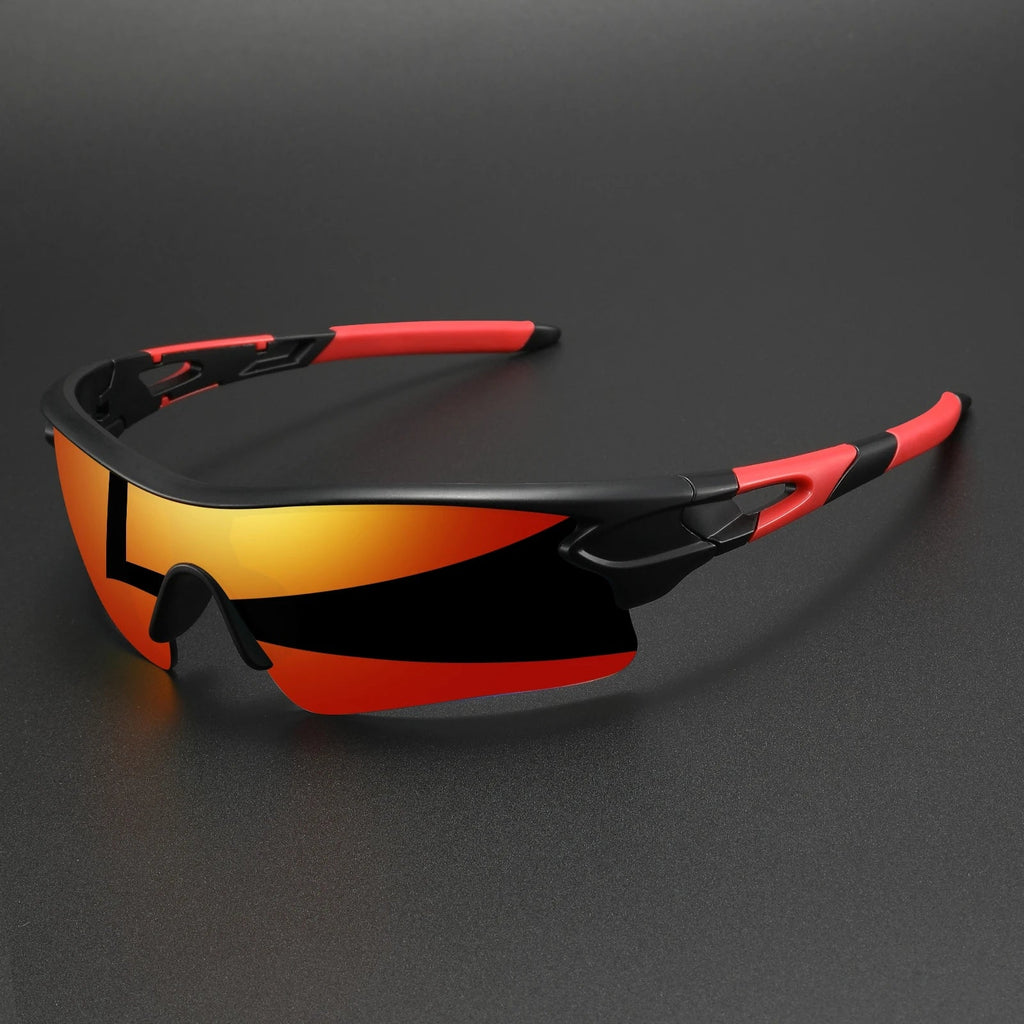 New UV400 Protective Sports Eyewear - Lightweight Full-Cover Lens, Unisex Wrap-Around for Cycling, Hiking & Daily Use Quick Pick Grocers