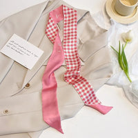 Cashew flower silk scarf, double-sided printed headband, ins decoration, versatile triangle scarf accessories Quick Pick Grocers