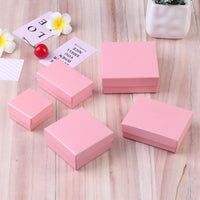12pack White Simple Luxury Box Dark Green Paper Jewellry  Rings Earrings Bracelet Necklace Display Case Jewelry Organizer Boxes Purest Peak