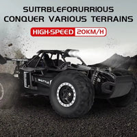 Remote Control Car RC Drift Racing 1:16 Vehicle Off Road Alloy 2.4G Radio High-Speed Trucks With LED Light Climbing Gift Kid Toy Econic Blanks