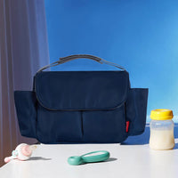 Universal Buggy Baby Pram Organizer Bottle Holder Multipurpose Baby Stroller Accessory Stroller Caddy Storage Diaper Nappy Bag Purest Peak