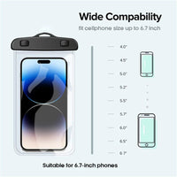 IP68 PVC waterproof phone case swimming water proof bag universal underwater phone protector pouch  cover for iPhone 15 14 13 Pr Quick Pick Grocers