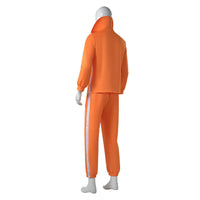 Movie Vector Cosplay Costume Orange Jakect Pant Glasses Outfits Set Halloween Fancy Suit Party Suit Quick Pick Grocers