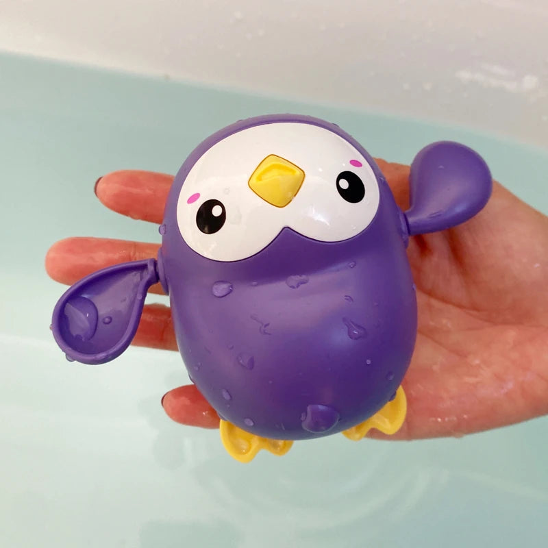Baby Bath Toys Bathing Cute Swimming Turtle Whale Pool Beach Classic Chain Clockwork Water Toy For Kids Water Playing Toys Quick Pick Grocers