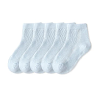 5 Pairs/Lot Children Socks Boy Girl Cotton Fashion Breathable Mesh Socks Spring Summer High Quality 1-12Years Kids Birthday Gift Quick Pick Grocers