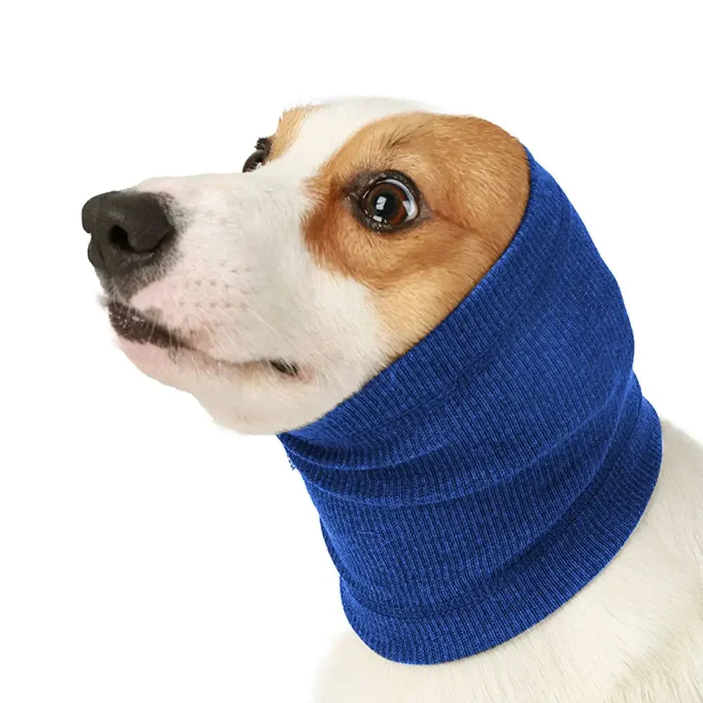 Dog Grooming Earmuffs Soft Warm Noise-Proof Earmuffs Pet Ear Cover Cloth Hat Grooming Bathing Blowing Drying Pet Sleeve Econic Blanks