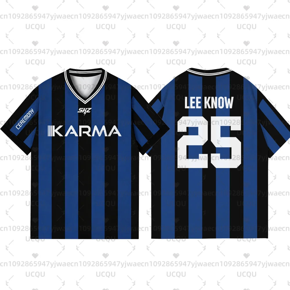 Adult Women's Men's Boys' Casual Sporty KARMA Ceremony 3D Print Graphic T-Shirt Girl Tee Outdoor Sports T-shirt Quick Pick Grocers