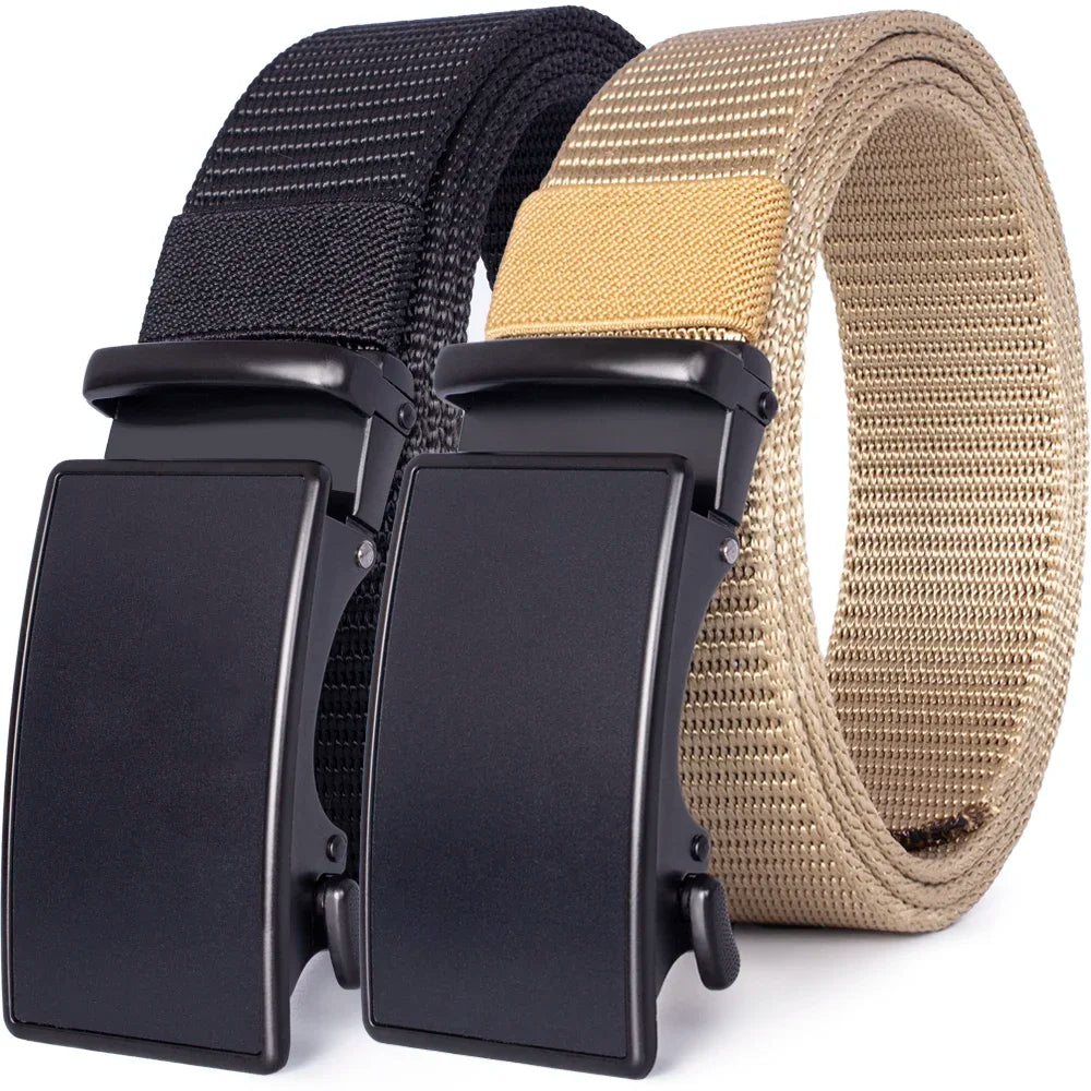 Automatic Buckle Light Comfortable Nylon Military Belt Outdoor Hunting Multifunctional Tactical Canvas Belt High Quality Men Bel Quick Pick Grocers