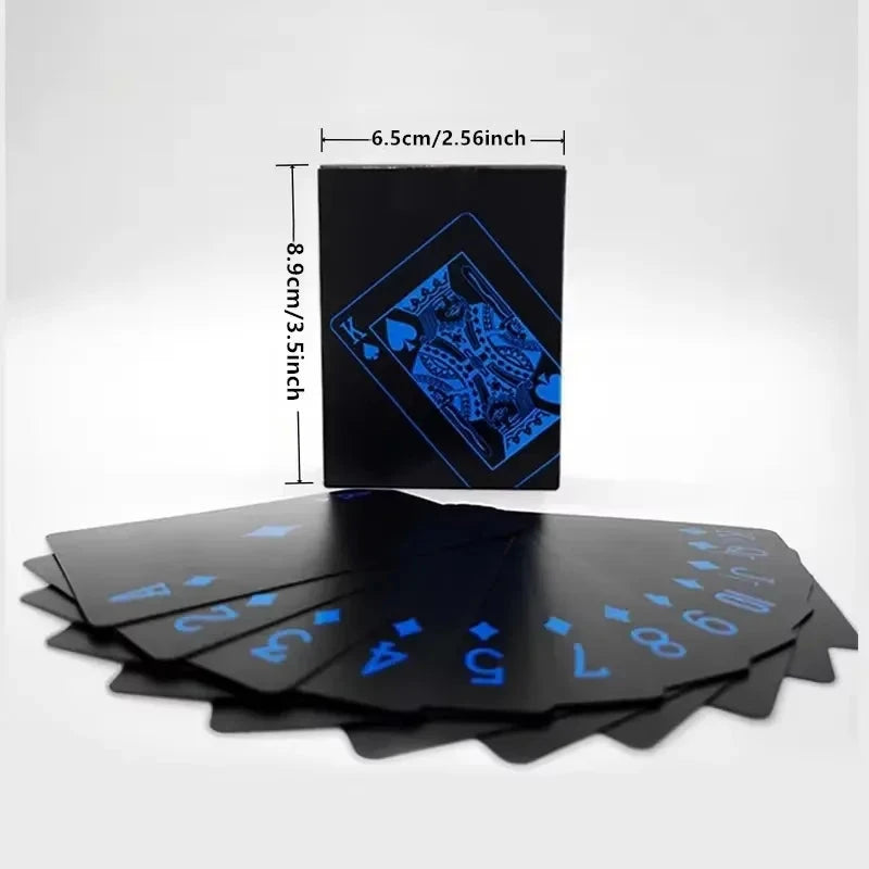 Waterproof PVC Illusionist Poker Cards - Durable & Aesthetically Enhanced Design - Perfect for Game Nights, Parties & Family Fun Econic Blanks