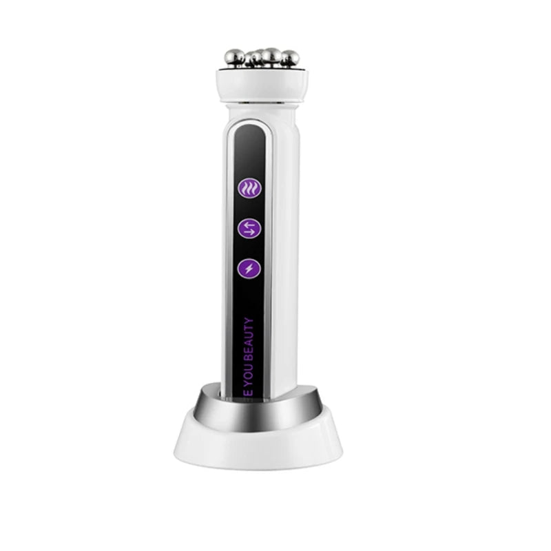 3in1 RF Heating EMS Facial 360° Roller Massager for FIne Lines Lifting Skin Rejuvenation Skin Firm Microcurrent Beauty Machine Quick Pick Grocers