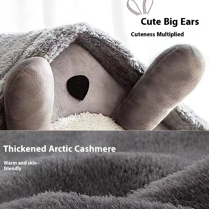 All Season Dog House Style Bed - Removable Washable Pet Bed for Small Dogs Teddy Winter Warm Cat Dog House Quick Pick Grocers
