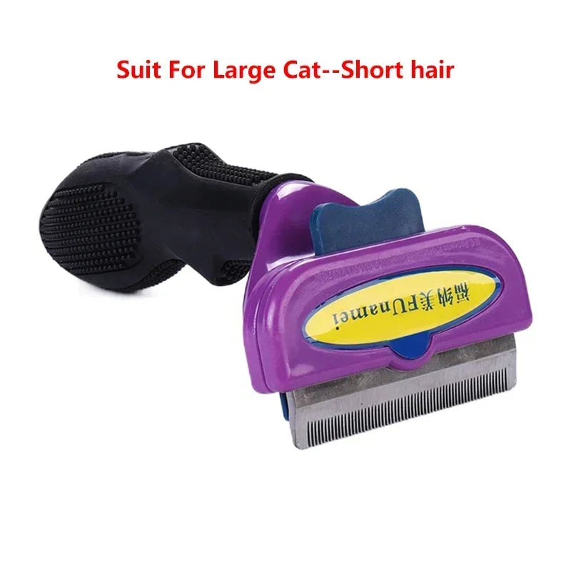 Cat Hair Removal Comb Cat Brush Pet Grooming Brush Dog Comb Cat Hair Massage Comb Cat Hair Remover Cleaning Grooming Cat Combs Econic Blanks