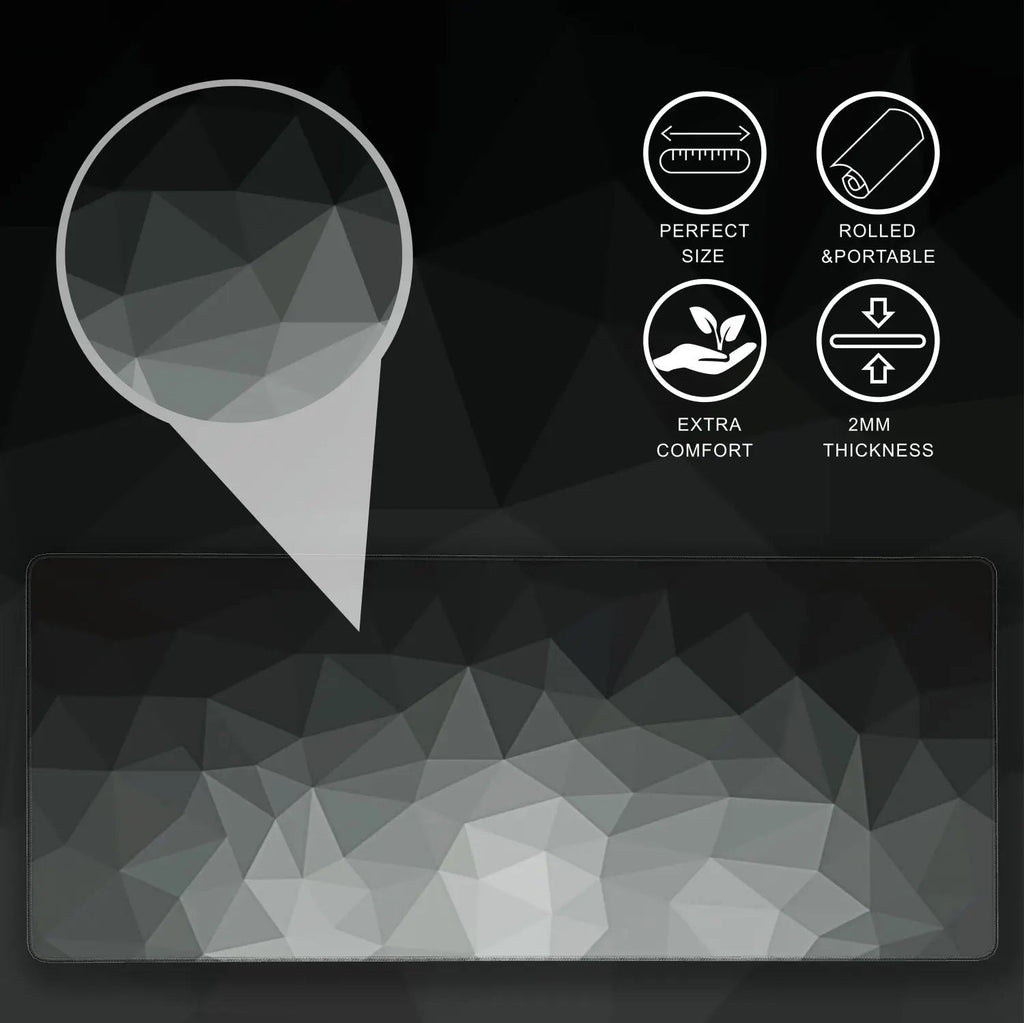 1PC Large Mouse Pads For Desk, Gaming Mouse Pad, Mouse Pad with Stitched Edges and Non-Slip Rubber Base, Extended And Thickened Quick Pick Grocers