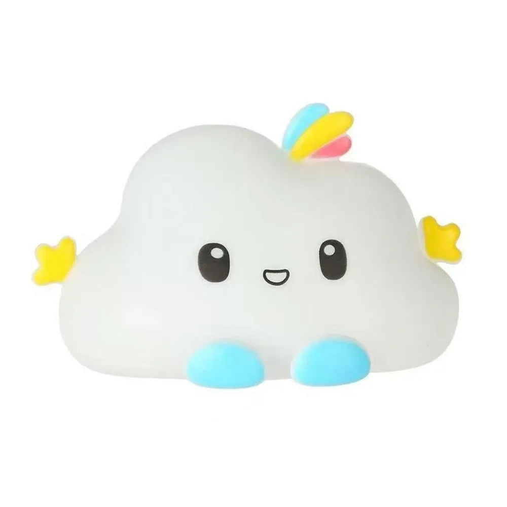 Cute Cloud Night Light Home Decoration Cartoon Creative Table Lamp Portable Mini Bedside Lamp Children Baby Quick Pick Grocers