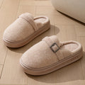 Winter Women's Slippers Home Plush Luxury Designer Woman Shoes Indoor Fluffy Fashion Platform Fuzzy Fur Slides Elegant Flat Soft Purest Peak