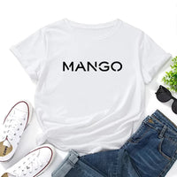 2025 New Trend Woman Cotton T-shirt Spring Summer Daily Casual Fashion O-neck Short Sleeve Top Female Home Outdoor Comfort Tees Quick Pick Grocers