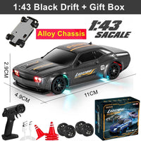 1/64 2.4G High speed Drift Rc Car 4WD Remote Control Car Four Wheel Drive Radio Controlled Mini RTR Racing Model Boy Toy Gift Econic Blanks