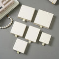 10pcs Paper Jewelry Gift Box For Ring Earrings Pendant Necklace Bracelet Stud Organizer Wedding Favors Jewellery Packaging Sack Purest Peak