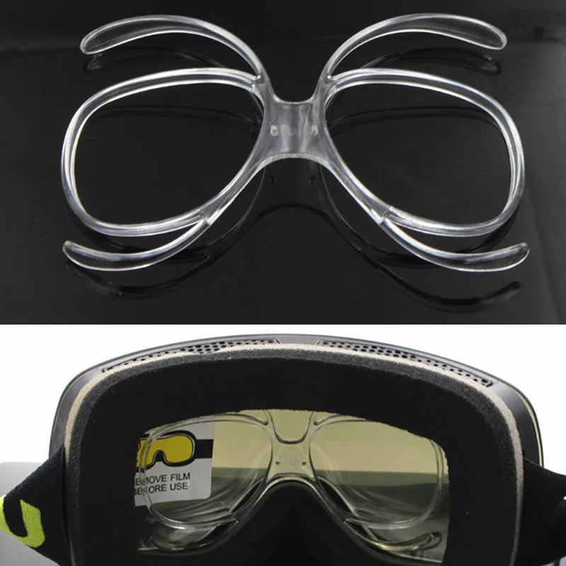 1pc Ski Goggles Myopia Frame Insert Optical Adaptor Flexible Prescription Frame （not Glasses)） Quick Pick Grocers