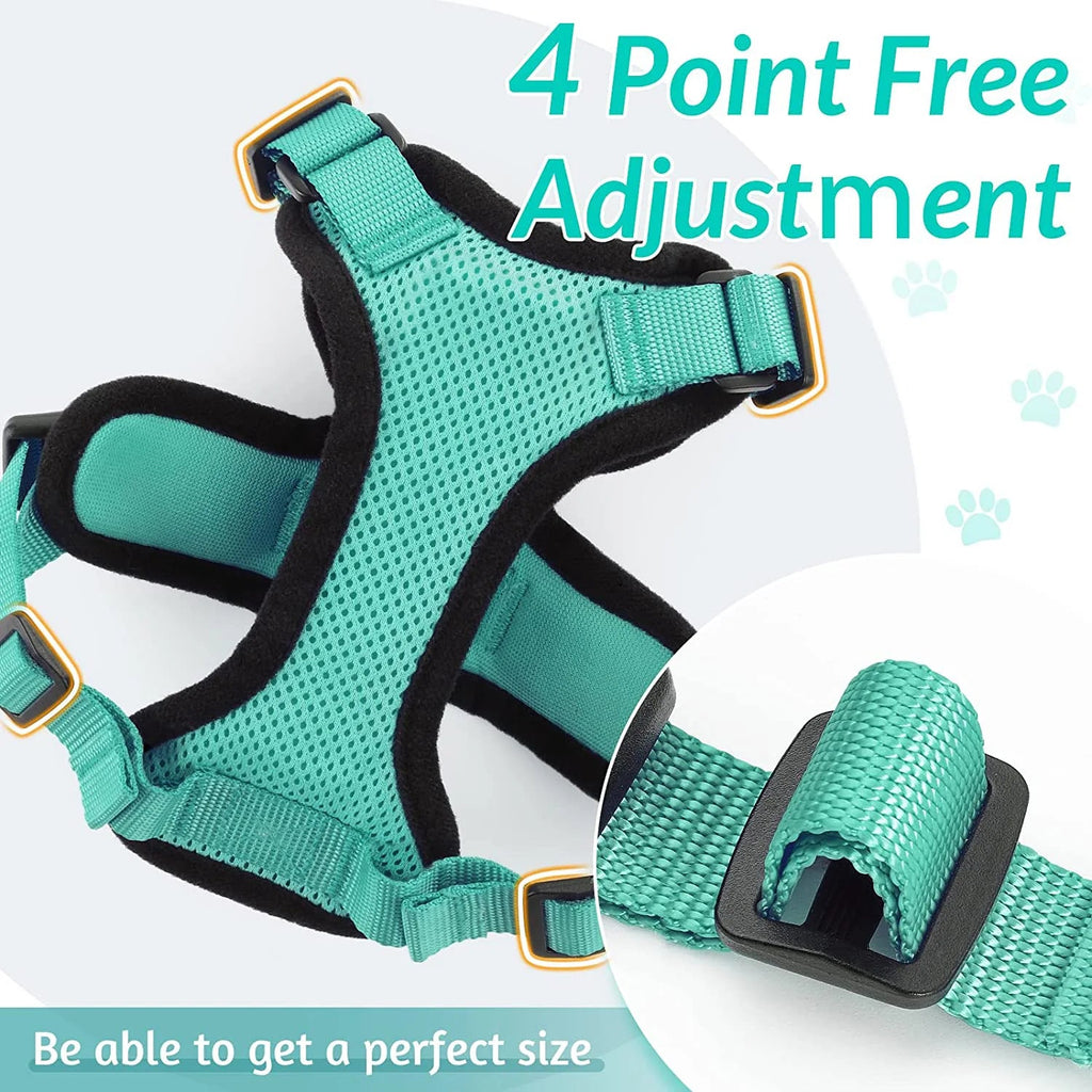 Cat Harness and Leash for Walking, Escape Proof Soft Adjustable Vest Harnesses for Cats, EasyControl Econic Blanks