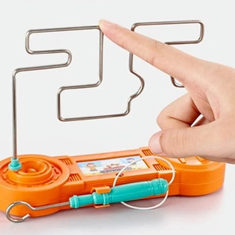 Kids Electric Shock Maze Toy – Science Learning & Party Fun Game Econic Blanks
