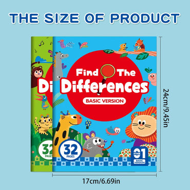 Hidden Differences Activity Book, Featuring 32 Interactive Observation Games and Memory Exercises |   Attention and Concentration Training |   Visual Perception Skills, Focused Attention Games with Numbered Pages |   Find the Quick Pick Grocers