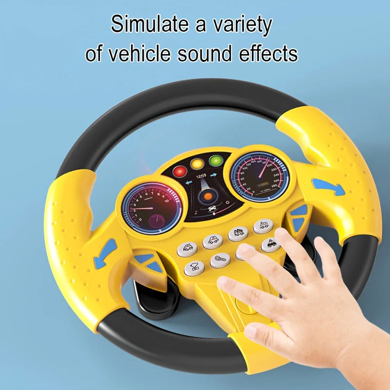 1PC Car Steering Toys Steering Wheel Toy Creative Children's Education Toy Easter New Year's Day Spring Festival Gift Quick Pick Grocers