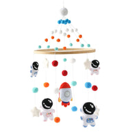 Mobile Wooden Bell Baby Toys 0-12 Months Rattle Toys Bed Newborn Crib mobile With Music Box Bed Bell Hanging Toys Crib Bracket Purest Peak