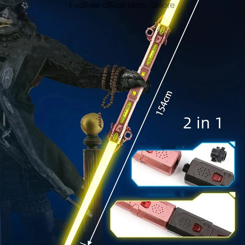 Children’s Lightsaber Toy – 2-in-1 RGB Flash Sword for Kids Econic Blanks