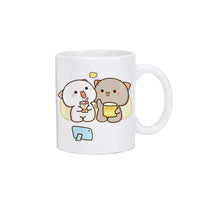 Panda Bear Bubu Dudu Coffee Milk Cup Mocha Cat Panda Bear Couple Christmas Mug Kawaii Cups Original Mugs Free Shipping Drinkware Quick Pick Grocers