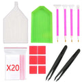 Diamond Painting Tools with Diamond Embroidery Box and Multiple Sizes Painting Pens for Adults to Make Art Craft Econic Blanks