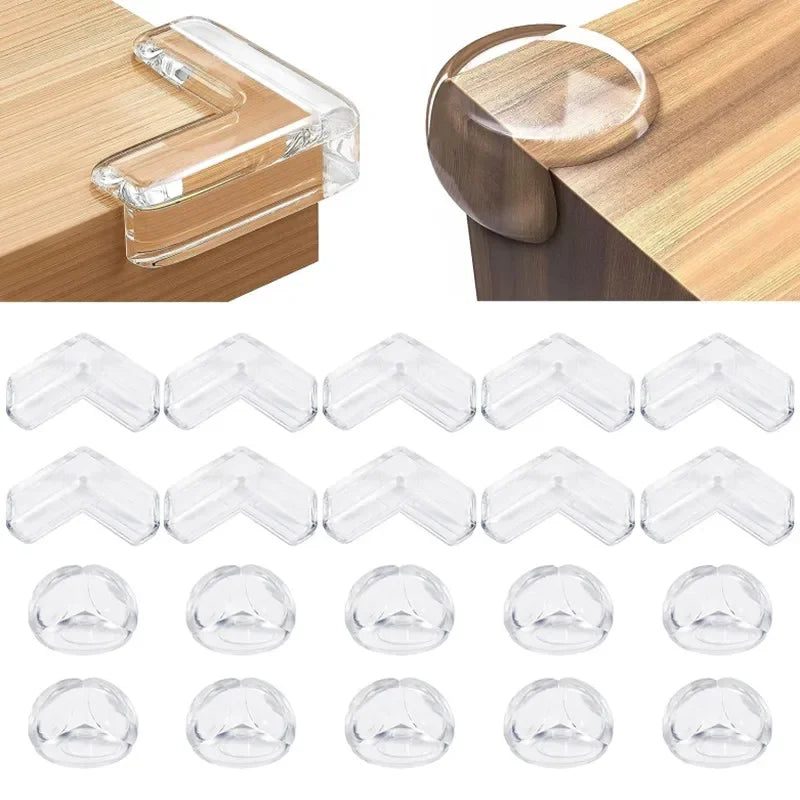 Table Corner Protectors for Baby Furniture Corner Guards Clear Children Anti Collision Edge Guards Baby Safety Table Edge Covers Purest Peak