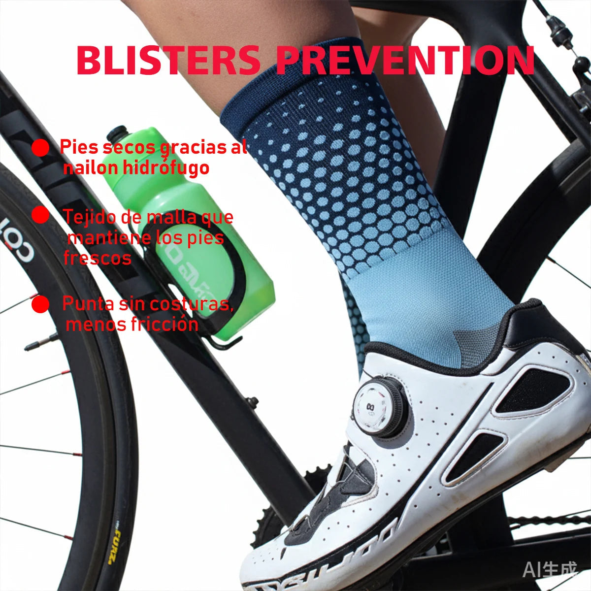 Professional Cycling Socks Breathable Road Bicycle Socks Men Women Outdoor Sports Racing Sport Socks High Quality Quick Pick Grocers