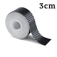 1-10m Nano Carbon Fiber Car 3D Tape Sticker Door Mirror Paste Protector Strip DIY Protection Protective Film Waterproof Adhesive Econic Blanks