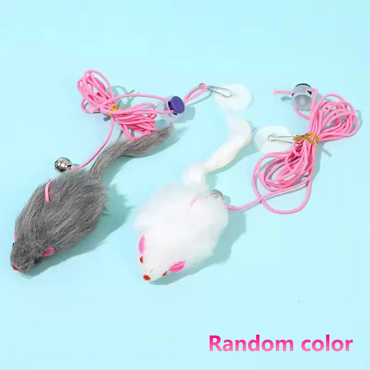 New Type Of Electric Cat Toy with 2 Ropes Smart Hanging Door Auto Swing Feather Toy A Self-entertainment And Cat-teasing Wonder Quick Pick Grocers