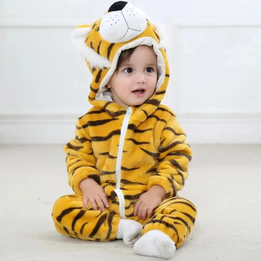 0 1 2 3 4 Years Kigurumi Pajamas for Toddler Baby Clothes Children Outfits Infant Dinosaur Unicorn Cat Robbit Cosplay Costumes Econic Blanks